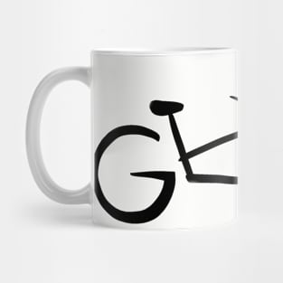 GO - black Mug